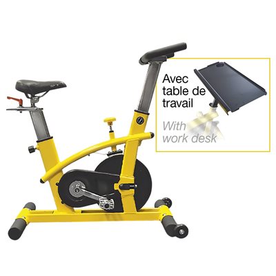 Vélo stationnaire X5 avec table de travail