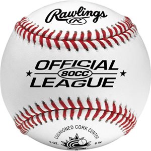 Balle de baseball en cuir Rawling
